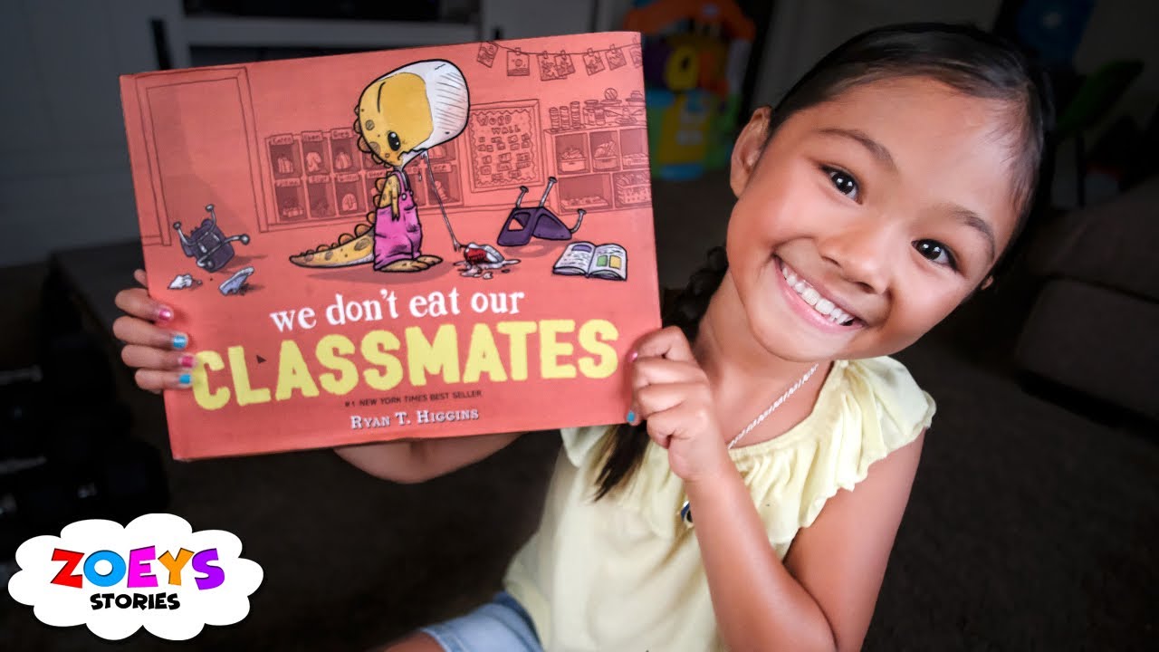 We Don't Eat Our Classmates - Ryan T. Higgins - Videos for Kids - YouTube