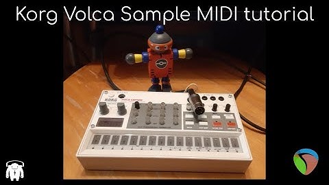 Korg volca Sample MIDI tutorial