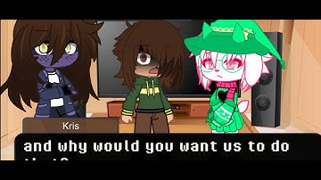 Deltarune reacts to Undertale Part 1