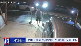 Family threatens lawsuit over police shooting