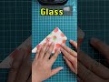 Glass🫗 🖐️Relaxing Folding origami ASMR🎧#asmr #origami  #paper #papercraft
