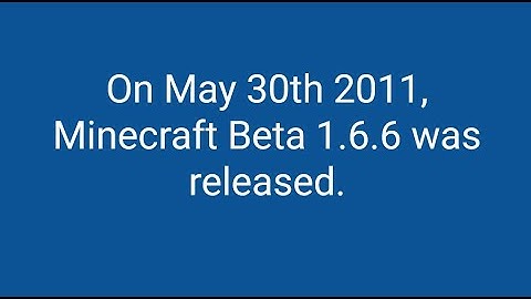True Minecraft Beta 1.6.6