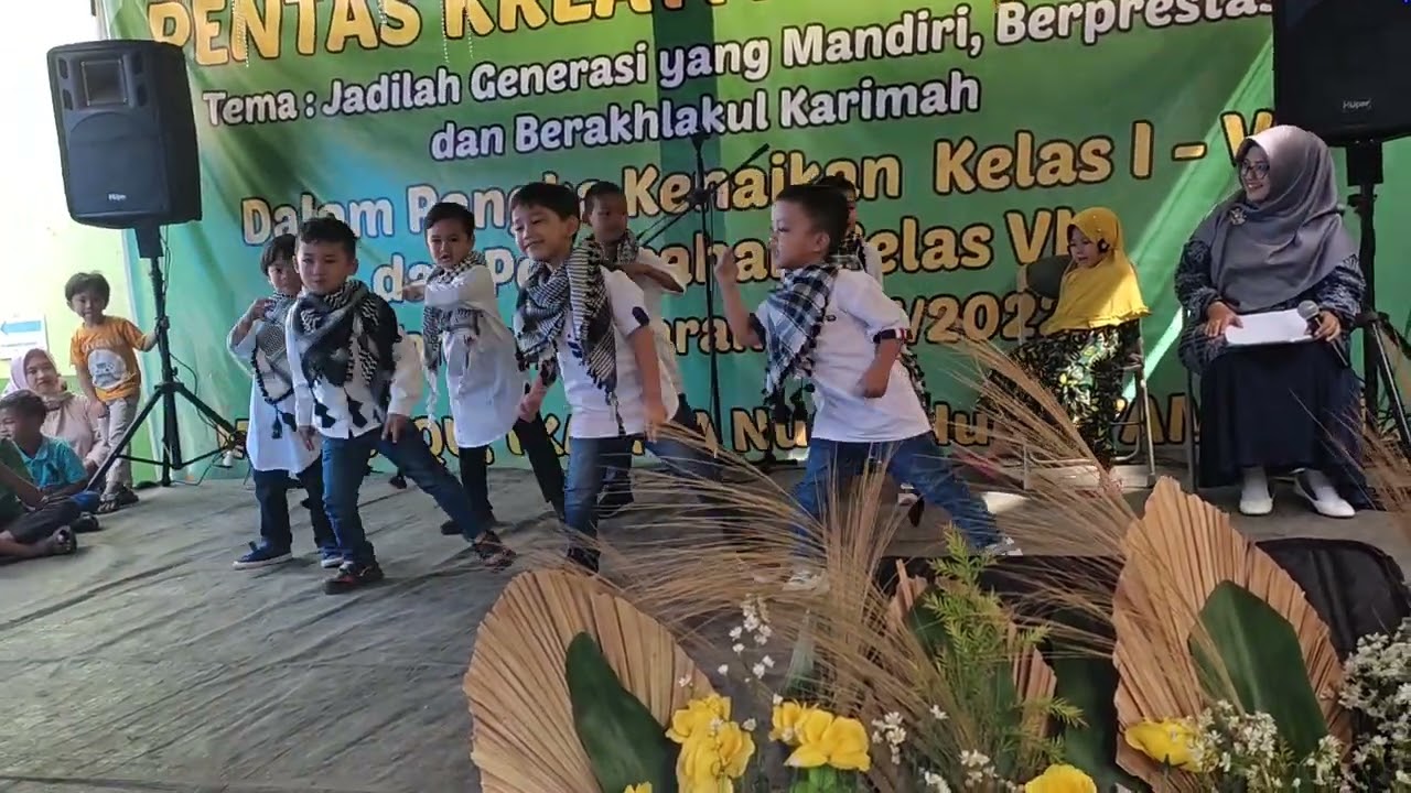 tari anak TK let's have fun together -ridho rhoma || MI Nurul Huda Yamada Soreang 2022 kelas TKA-A