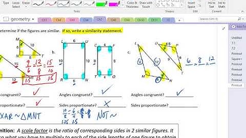 7.2 Similar polygons
