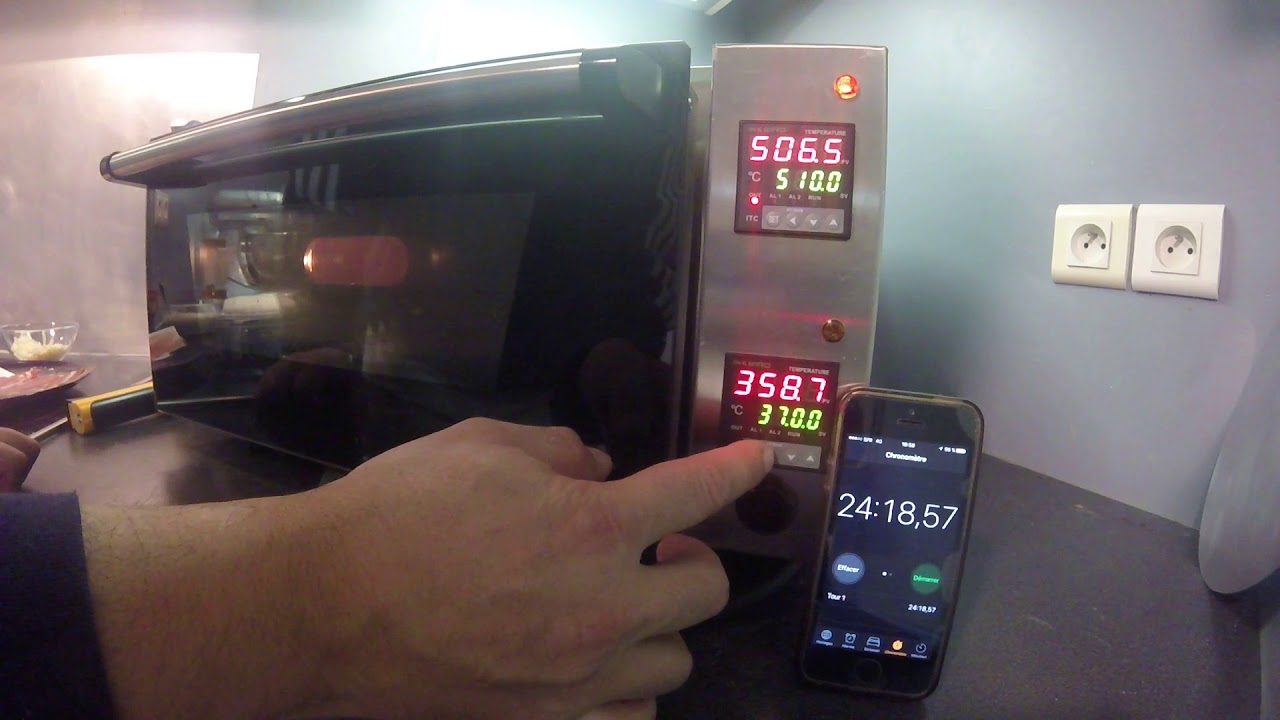 Effeuno P134H Double Pid avec Resistances de 2700w + 900w - YouTube