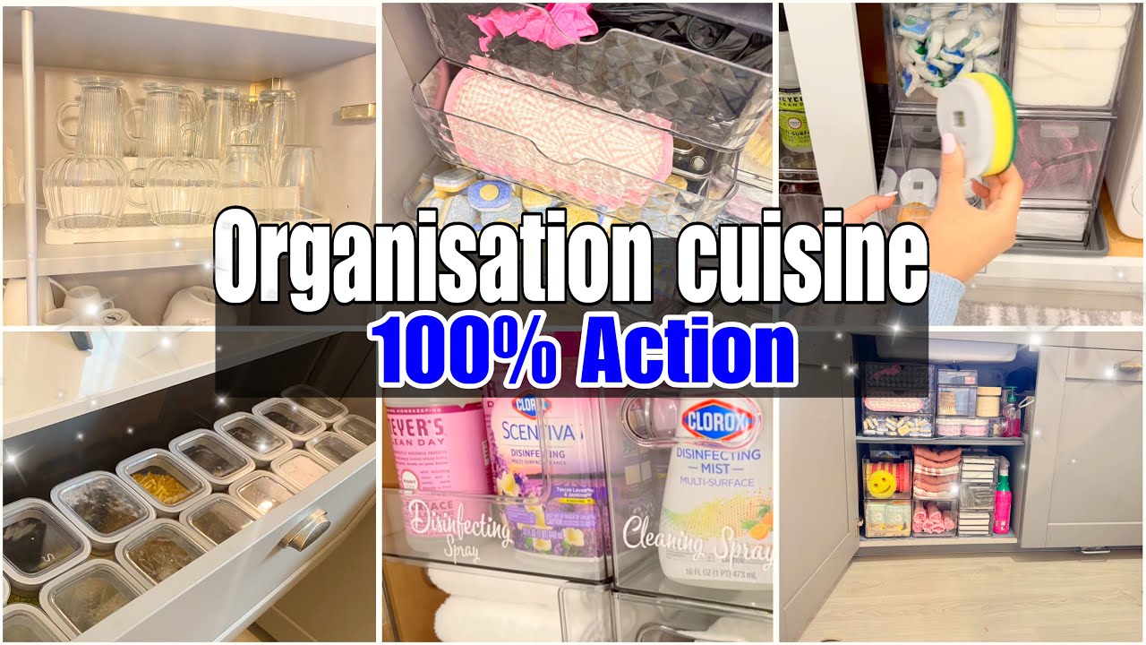 ORGANISATION CUISINE 100% ACTION // ASTUCES PETITS BUDGETS