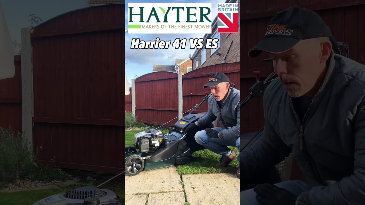 How to start Hayter Harrier 41 vs YouTube