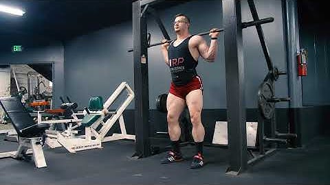 Feet Forward Smith Squat