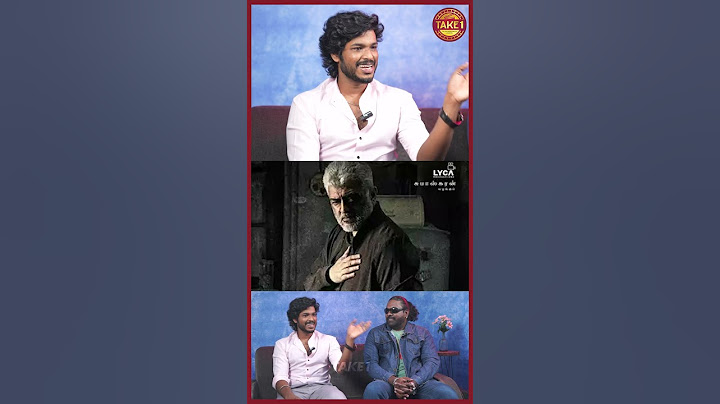 Ajith fans-காக தான் இந்த AK anthem -Rapper Hyde karthy & Monish