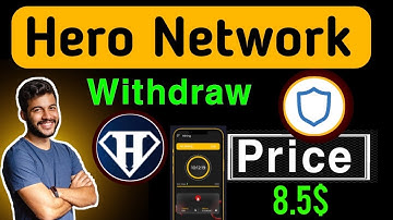 How to Withdraw Hero Token || Hero Network Withdrawal Full  Process