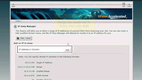 Tutorial: How to use the IP Deny Manager in cPanel | LayerOnline Web Hosting