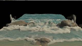 beach houdini simulation low res