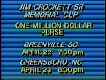 Bumper For The 1988 Jim Crockett Sr Memorial Cup Tag Team Tournament 