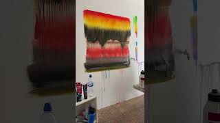 Making of truce with acrylic paint on canvas.  #art #contemporaryart #painting #acryliconcanvas