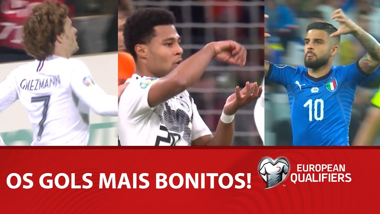 SÓ GOLAÇO! OS 5 GOLS MAIS BONITOS DAS ELIMINATÓRIAS DA EURO!