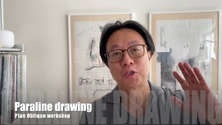 A Complex Paraline Drawing Plan Oblique
