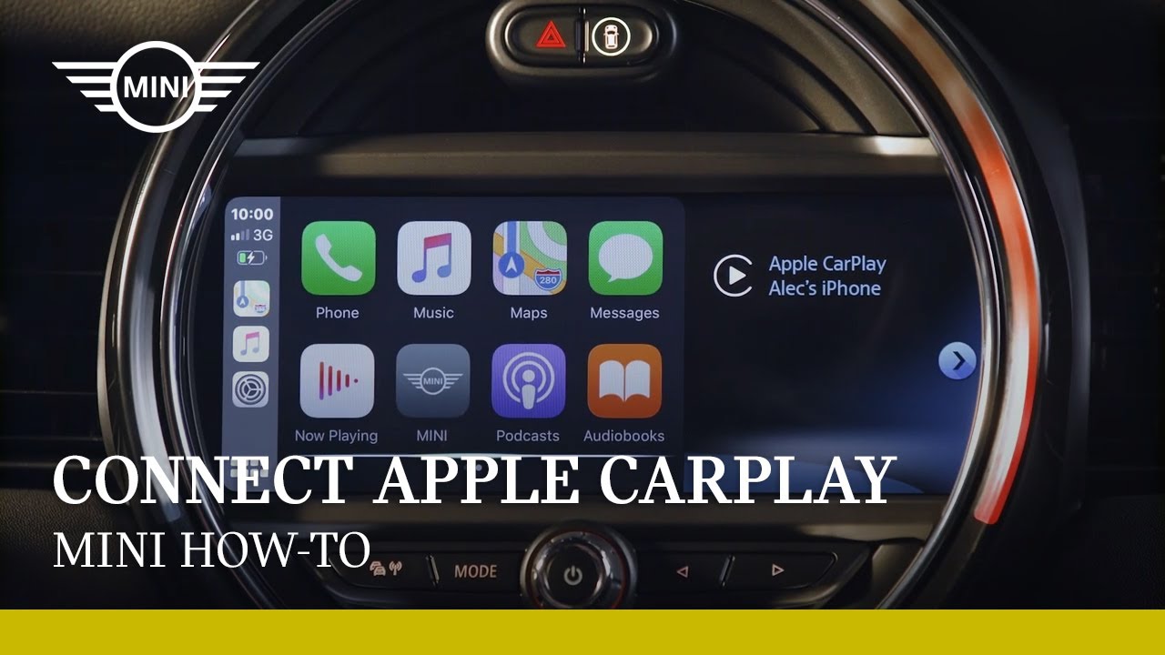 How to connect Apple CarPlay in your MINI