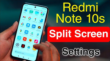 How to Split Screen in Redmi Note 10s | Redmi Note 10s Multitasking