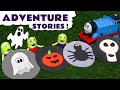 Thomas and Friends Spooky Play Doh Logos with the Funlings