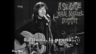 Joan Manuel #Serrat - La lluna, la pruna + Presentació dels musics - A su aire 1974