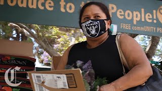 Taking the Lead: Black Panther Activist Provides Food To North Oakland Community