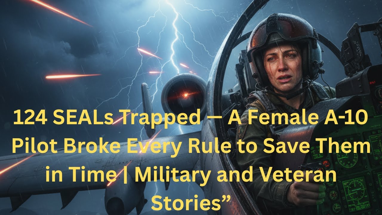She Broke Every Rule to Save 124 SEALs The Untold Story of a Female A-10 Pilot |Military And Veteran