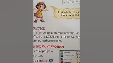 class 3 chapter 8  tux paint (part -1)