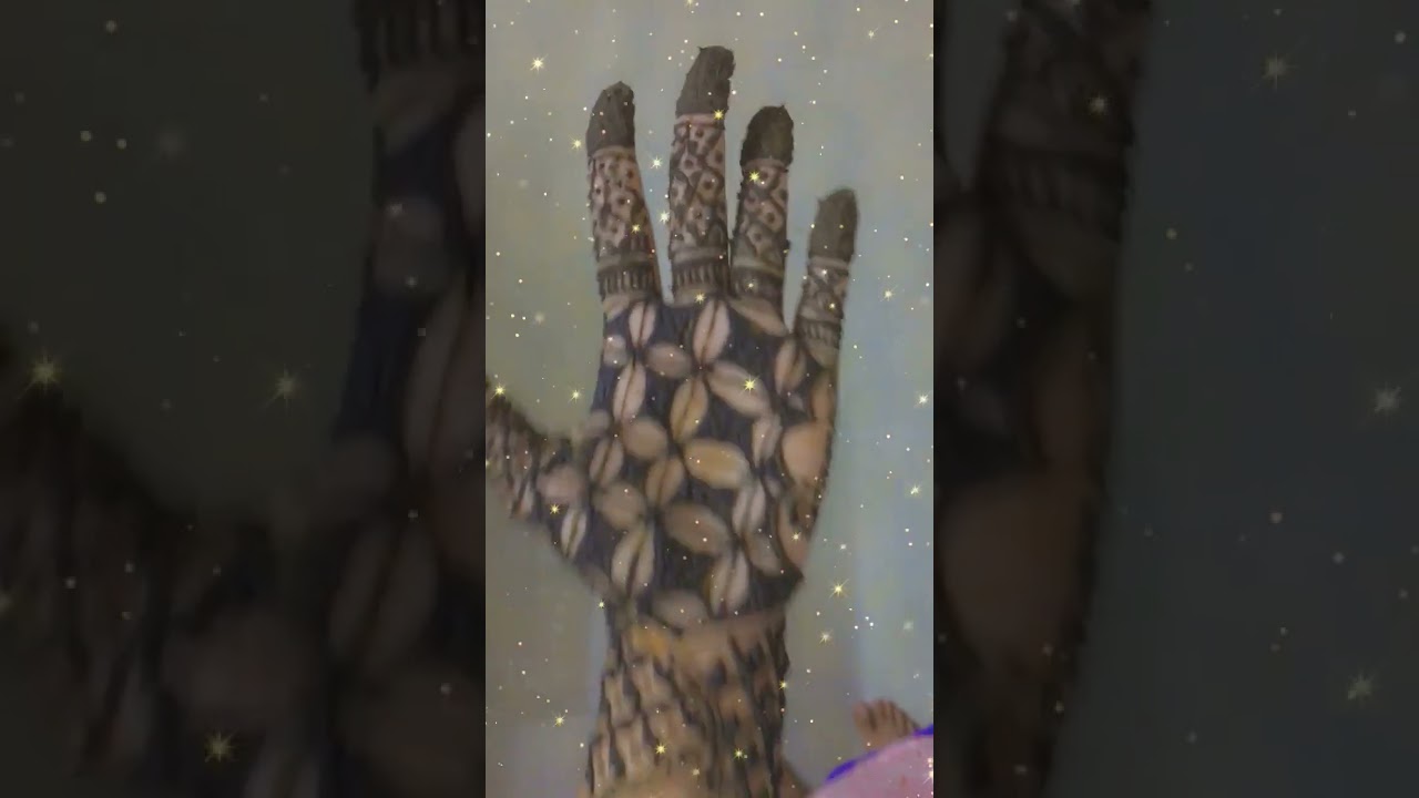 Gorgeous Henna design 🌻🌞 , one of my worst henna creation 🥴