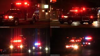 GLENDALE FIRE RESCURE 27 RESPONDING LAFD RA17 RESPONDING RA1 RESPONDING / LAPD RA4 RESPONDING LASD