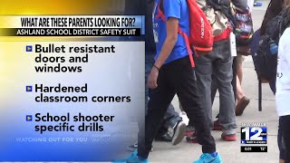 Ashland parents filing suit with state, school district over safety concerns