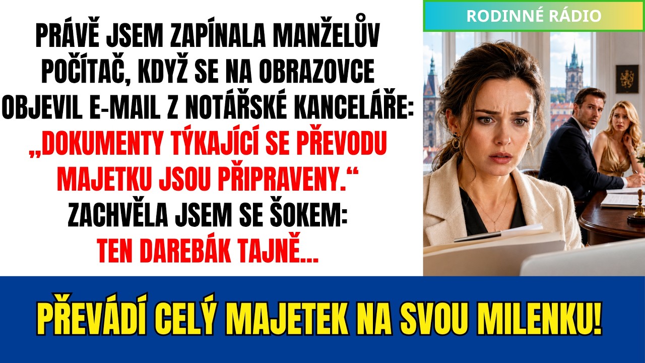 Vždycky jsem si myslela, že manželství je o důvěře. Až do dne, kdy jsem v babiččině receptu našla vzkaz, který nebyl pro mě. Petr si myslel, že jsem hloupá, že mu nevidím do telefonu ani do...