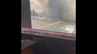 Rusia ataca edificios en Ucrania imágenes impactantes