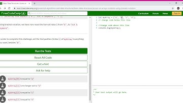 Basic Data Structures  Access an Array