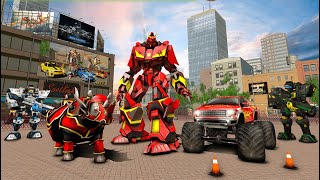 Rhino Robot Car Futuristic Robot Transformation Machine Dreams Inc Gameplay screenshot 4