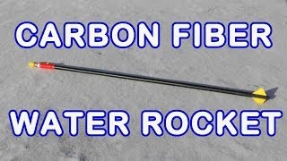 Carbon Fiber FTC Water Rocket amazing 1686 foot launch!