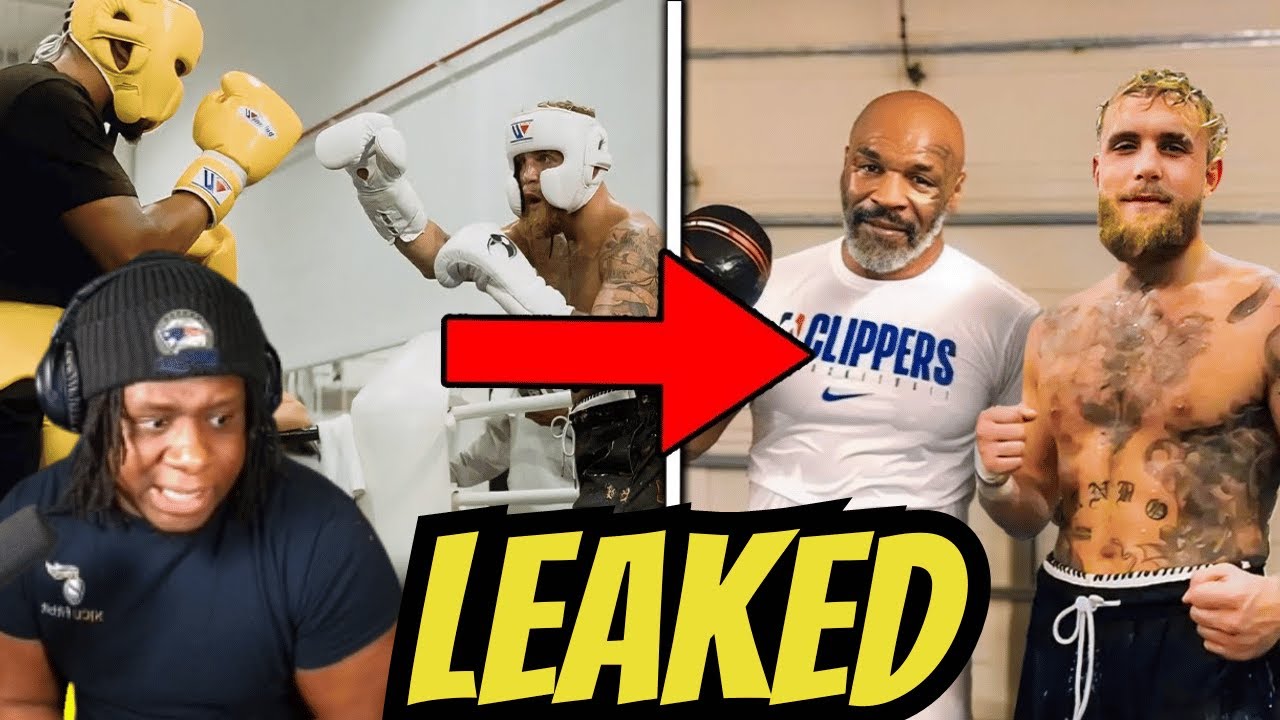 REACTING TO Mike Tyson SPARRING vs Jake Paul LEAKED Footage! - YouTube