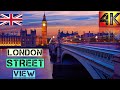 London England United Kingdom Street View 4k