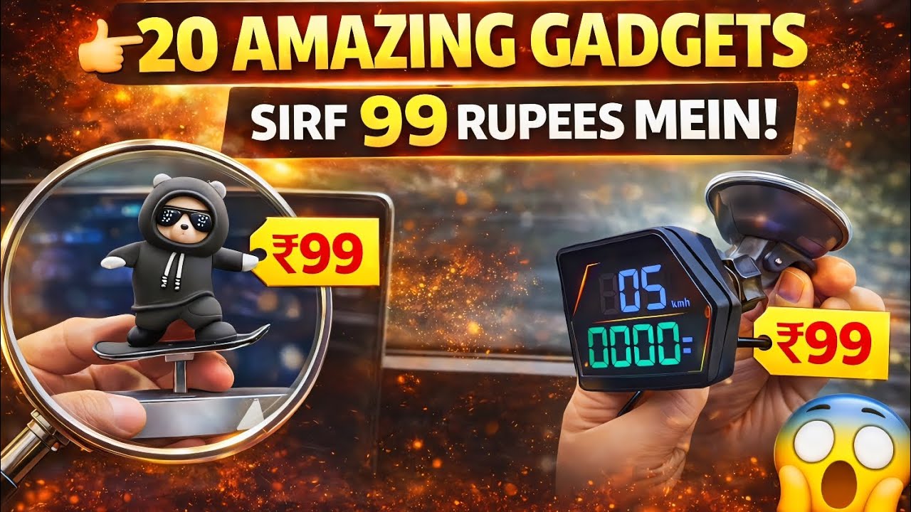 20 Best gadgets on Amazon under in 99 rupees || New gadgets in 2026 || 