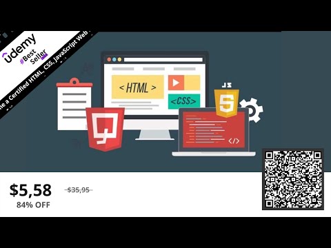 Become a Certified HTML, CSS, JavaScript Web Developer | Udemy