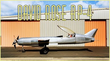 David Rose’s RP-4: The Fastest Piston-Powered Aircraft That Never Flew