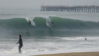 King Tides and XL El Niño Swell = Shorebreak Carnage