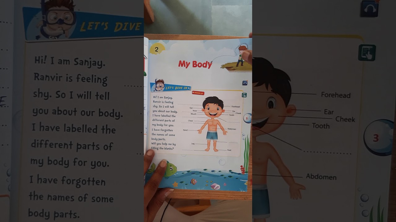 Class 1 | EVS | Chapter-1 | My Body | Part 1 - YouTube