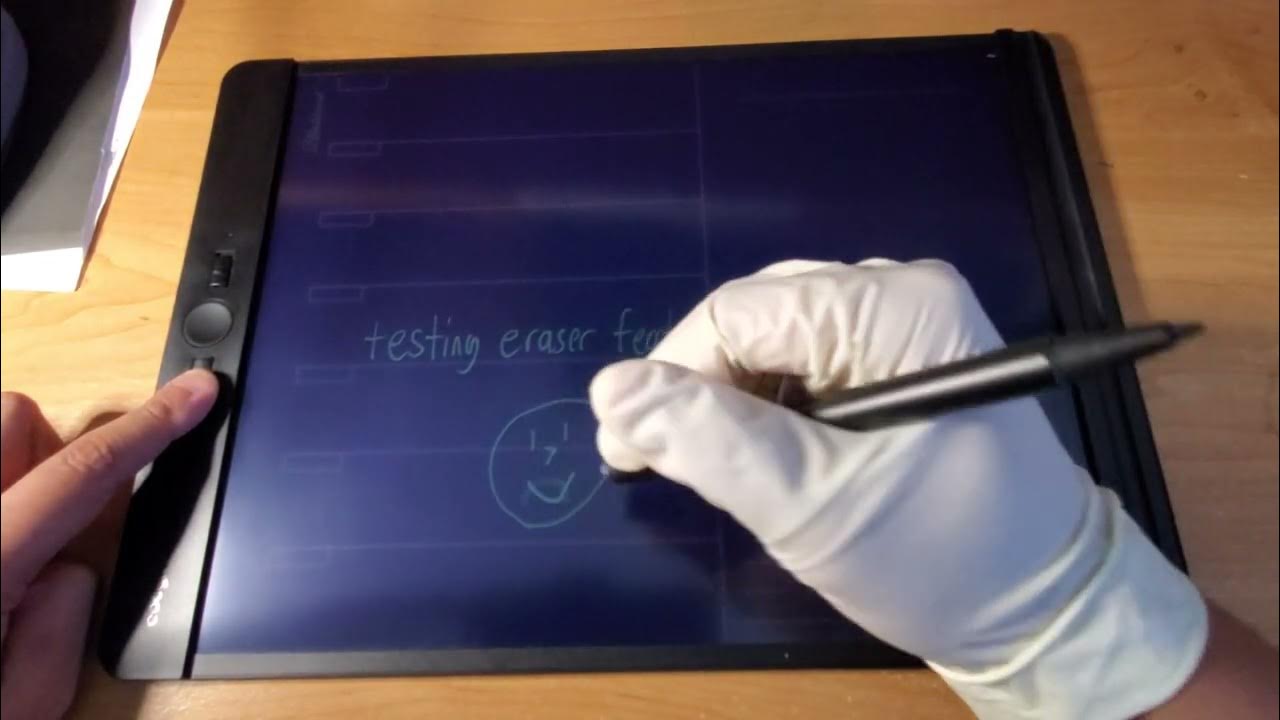 Boogie Board Blackboard Erasing and Capabilities YouTube