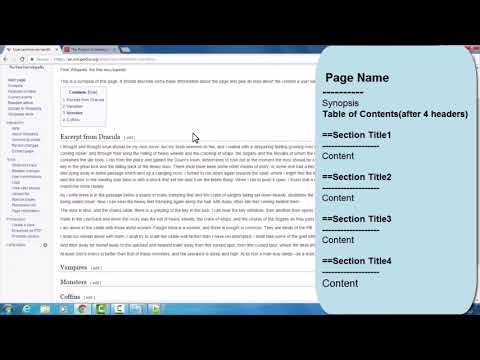 wiki article creator