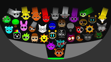 Sprunki Marble Race in Algodoo - Who Will Win ?