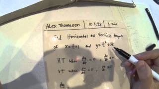 Alex Thomason Calculus Extra Credit 10.3.28