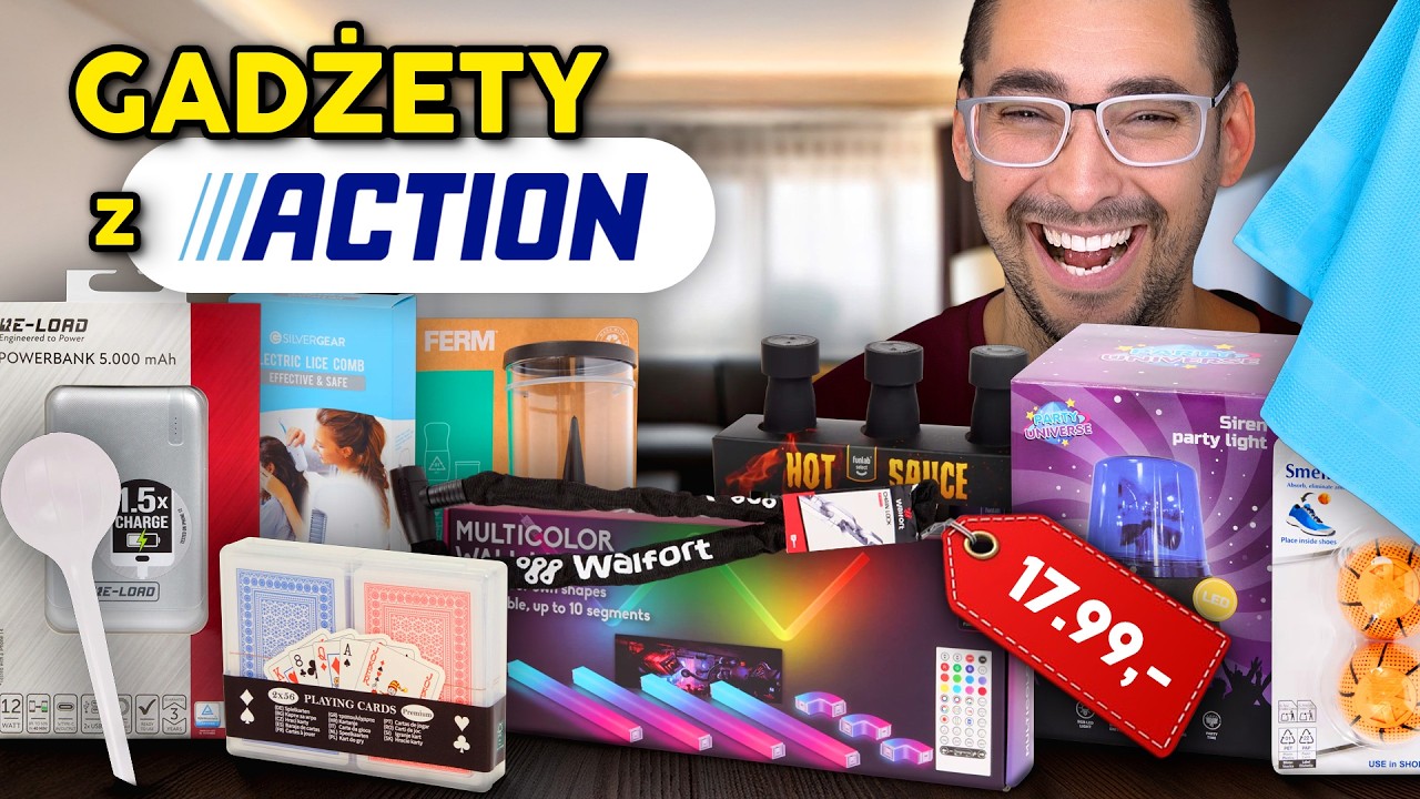 Testujemy VIRALOWE gadżety z ACTION! #13