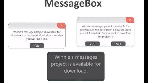 WPF - own MessageBox (C#, project for download)