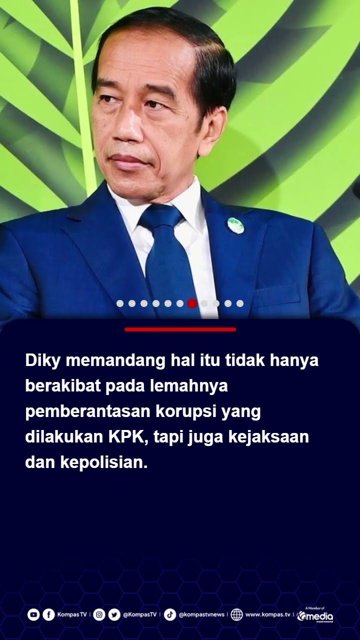 ICW: OCCRP Punya Dasar Kuat Merilis Nama Jokowi Masuk Daftar Pemimpin Terkorup di Dunia #jokowi