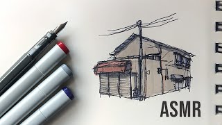 My Process - URBAN Sketch Walk-through - no talking